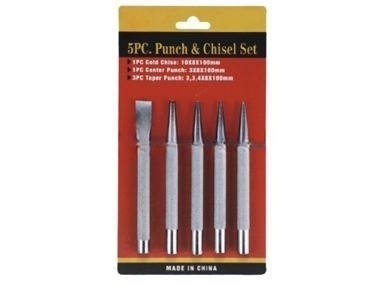 T02571 Punch & Chisel Set