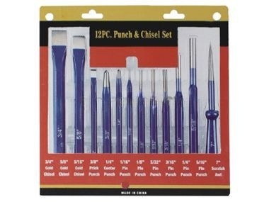 T02578 Punch & Chisel Set