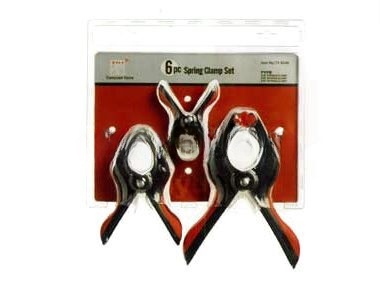 T06524 6PC Spring Clamp Set